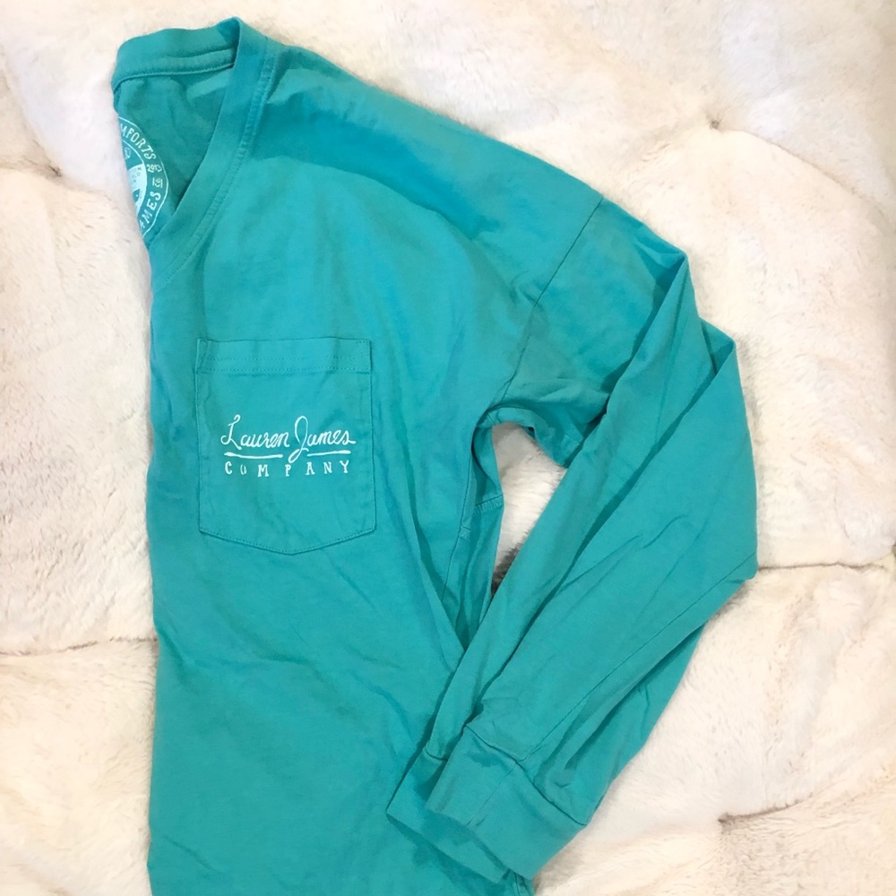 Lauren James long-sleeve tee.